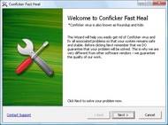 Conficker Fast Removal screenshot